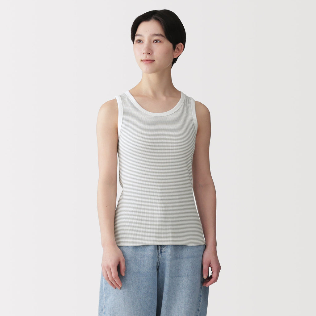Lyocell Blend Rib Tank Top
