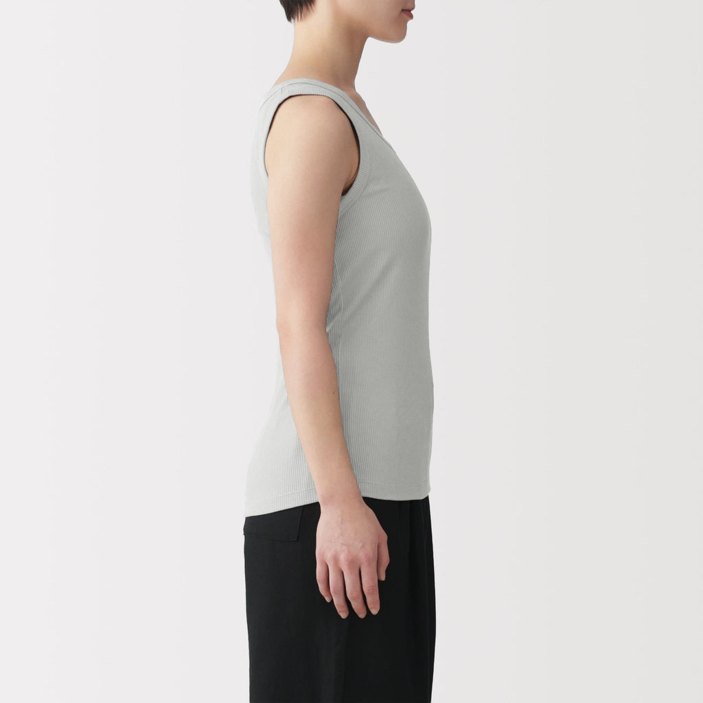 Lyocell Blend Rib Tank Top