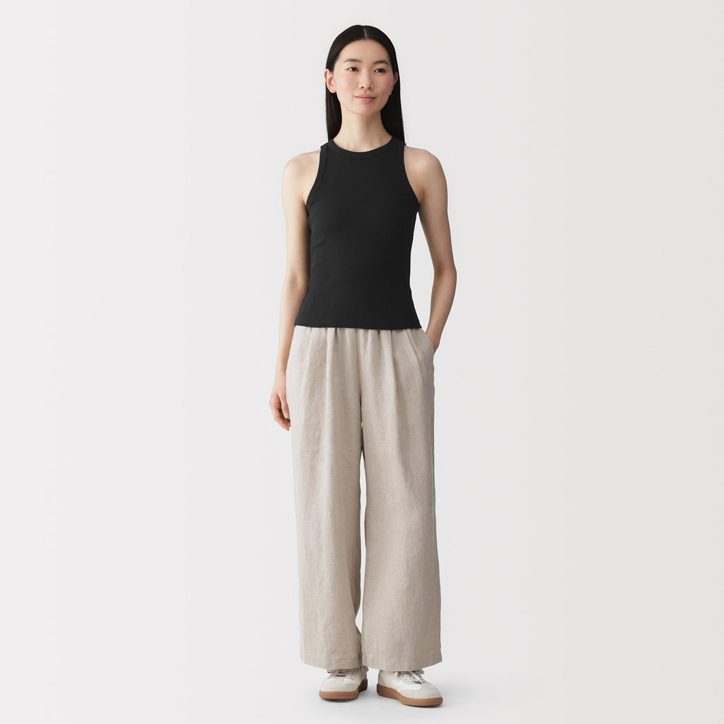 Lyocell Blend Rib Tank Top