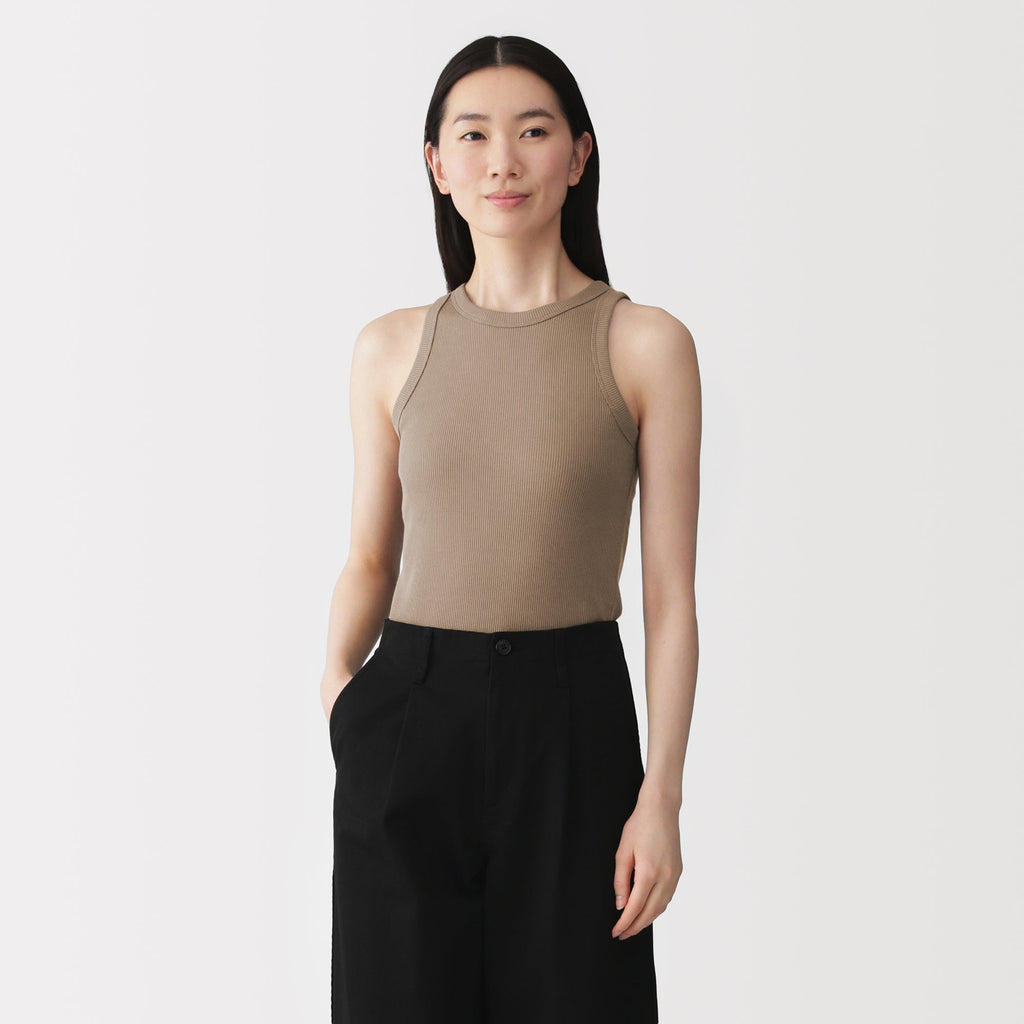 Lyocell Blend Rib Tank Top
