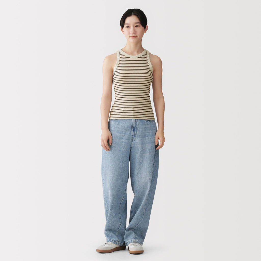 Lyocell Blend Rib Tank Top