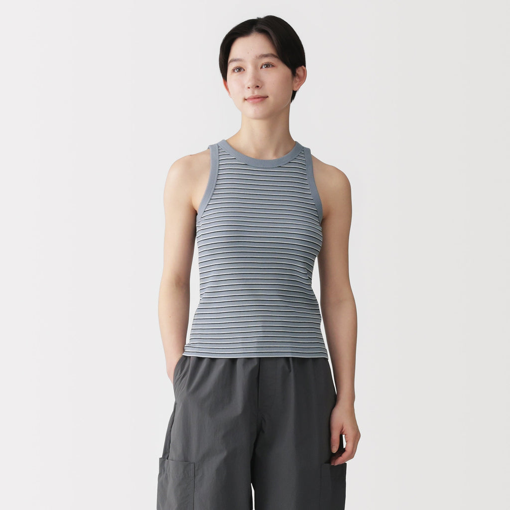 Lyocell Blend Rib Tank Top