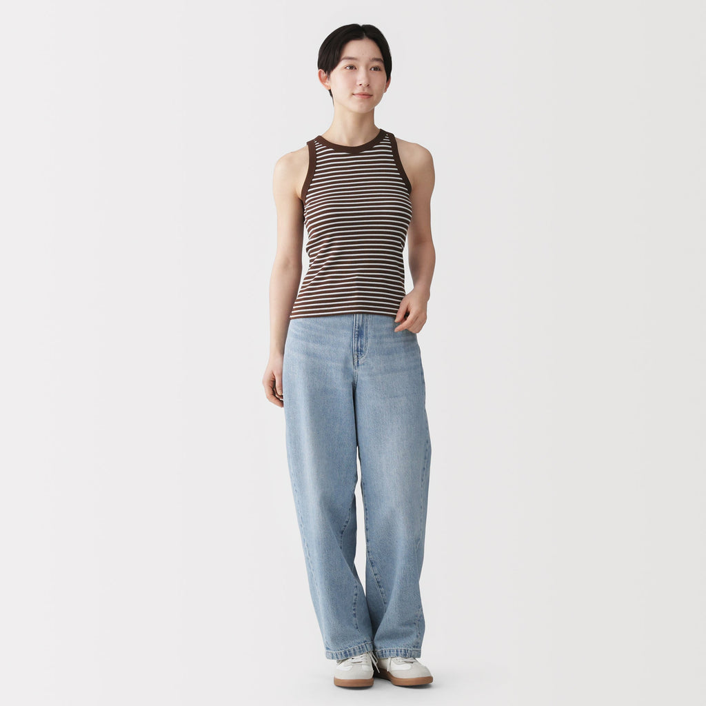 Lyocell Blend Rib Tank Top