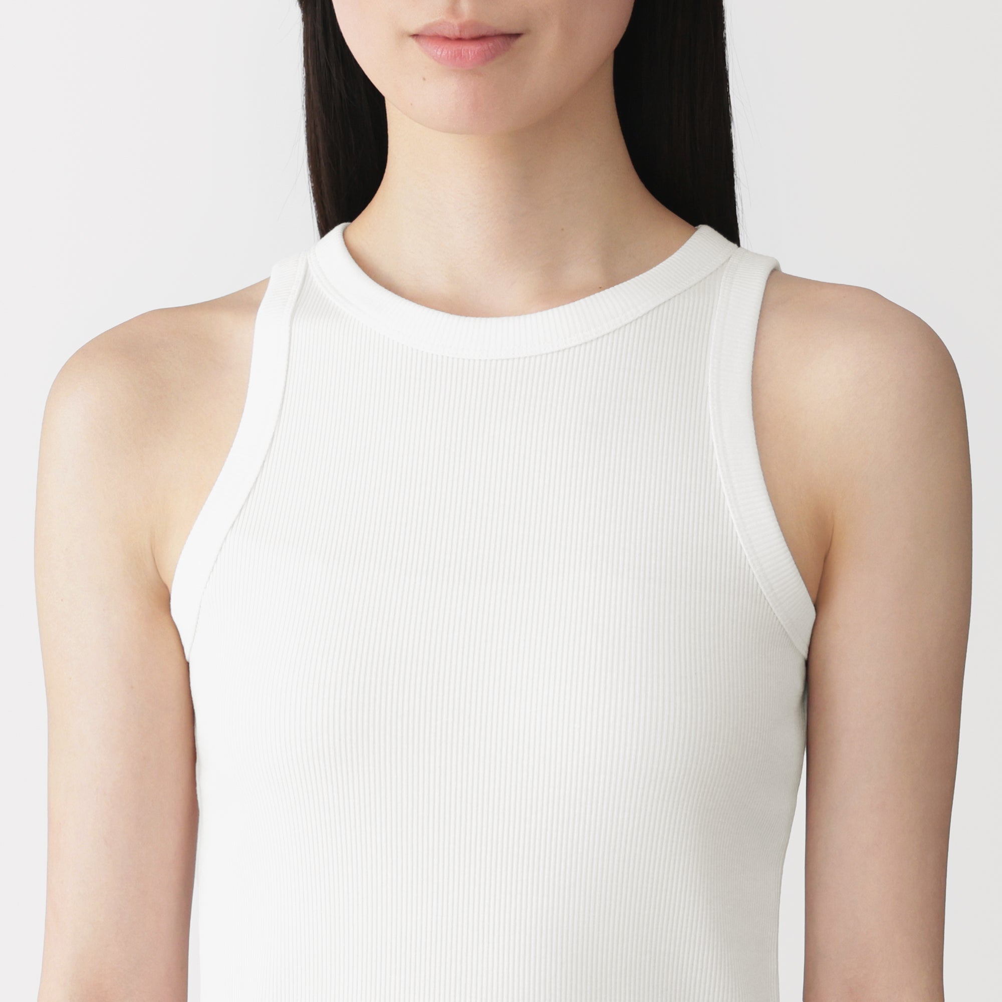 Lyocell Blend Rib Tank Top