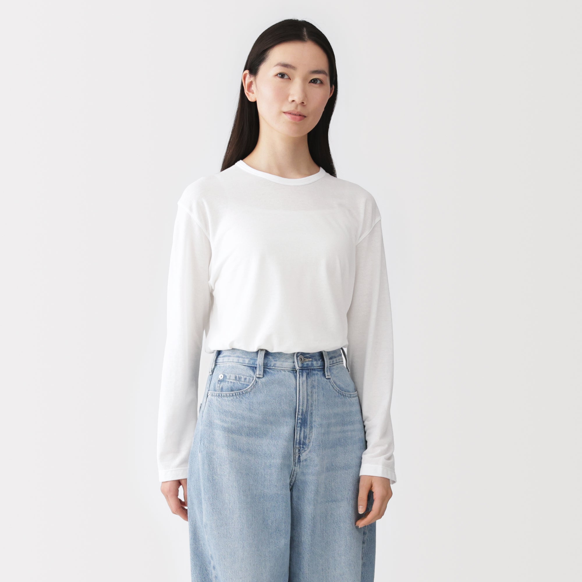 High-Twist Cotton Jersey T-Shirt