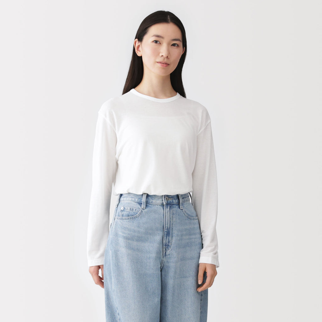 High-Twist Cotton Jersey T-Shirt