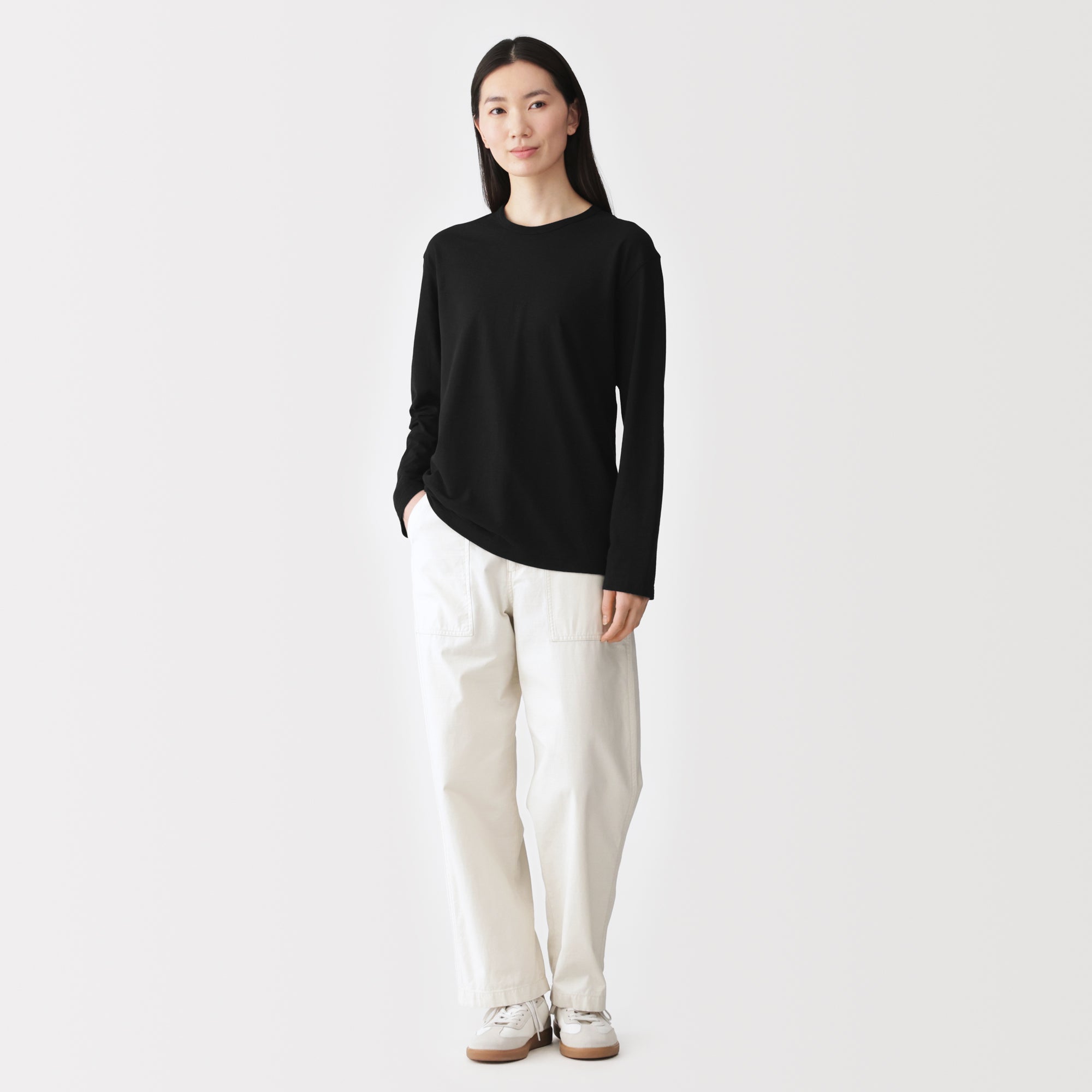 High-Twist Cotton Jersey T-Shirt