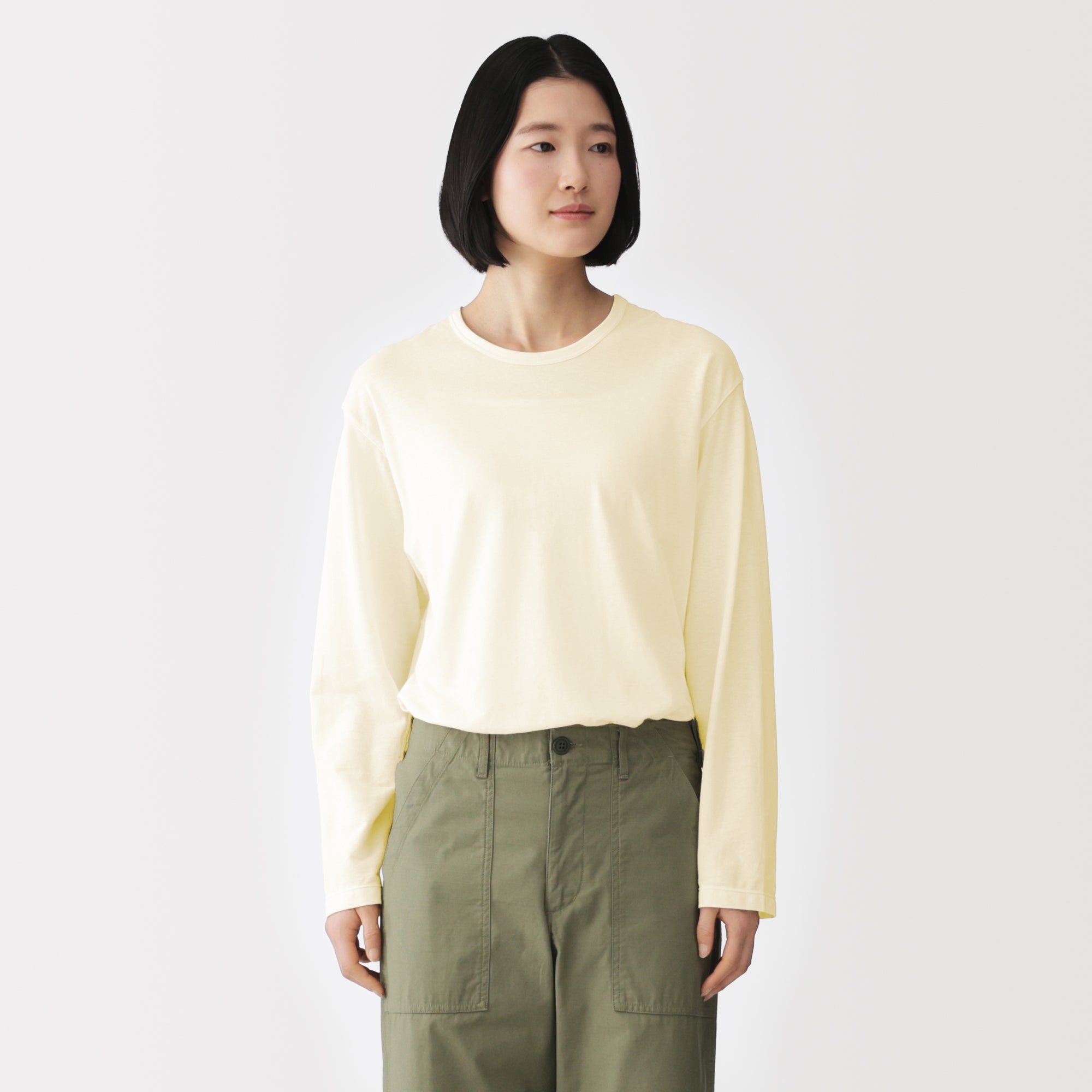 High-Twist Cotton Jersey T-Shirt
