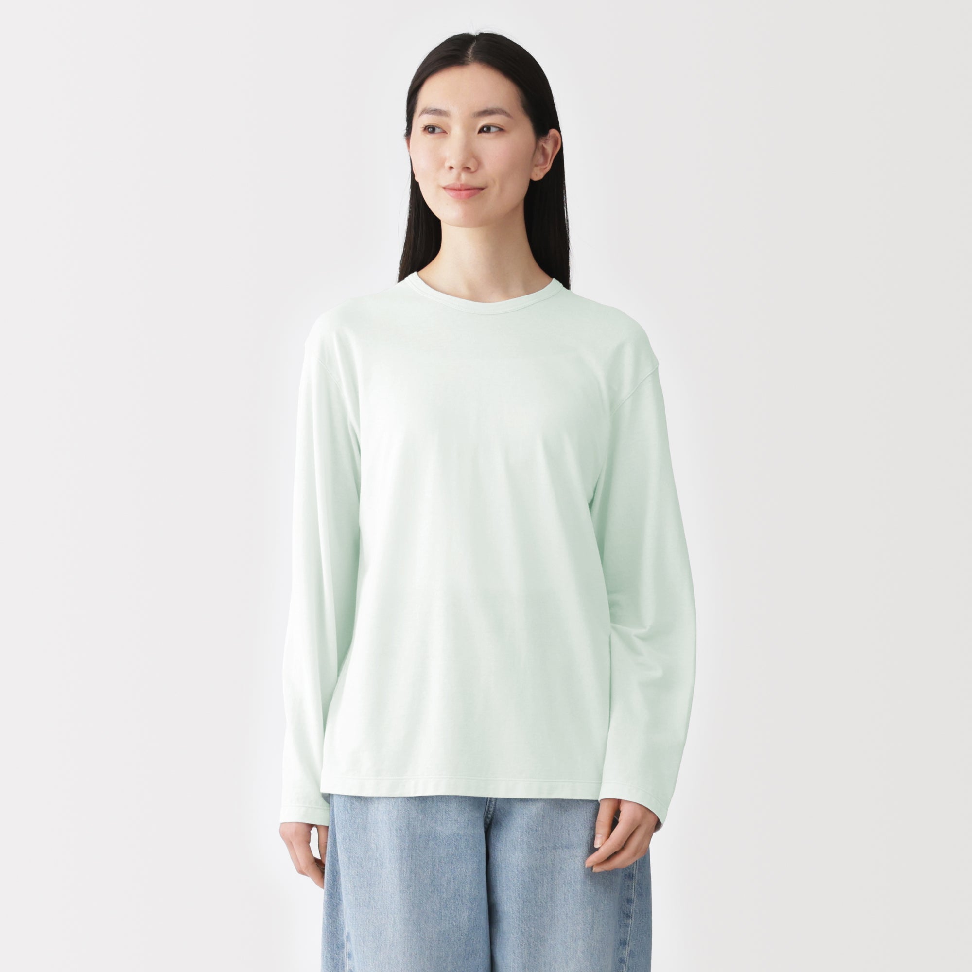 High-Twist Cotton Jersey T-Shirt