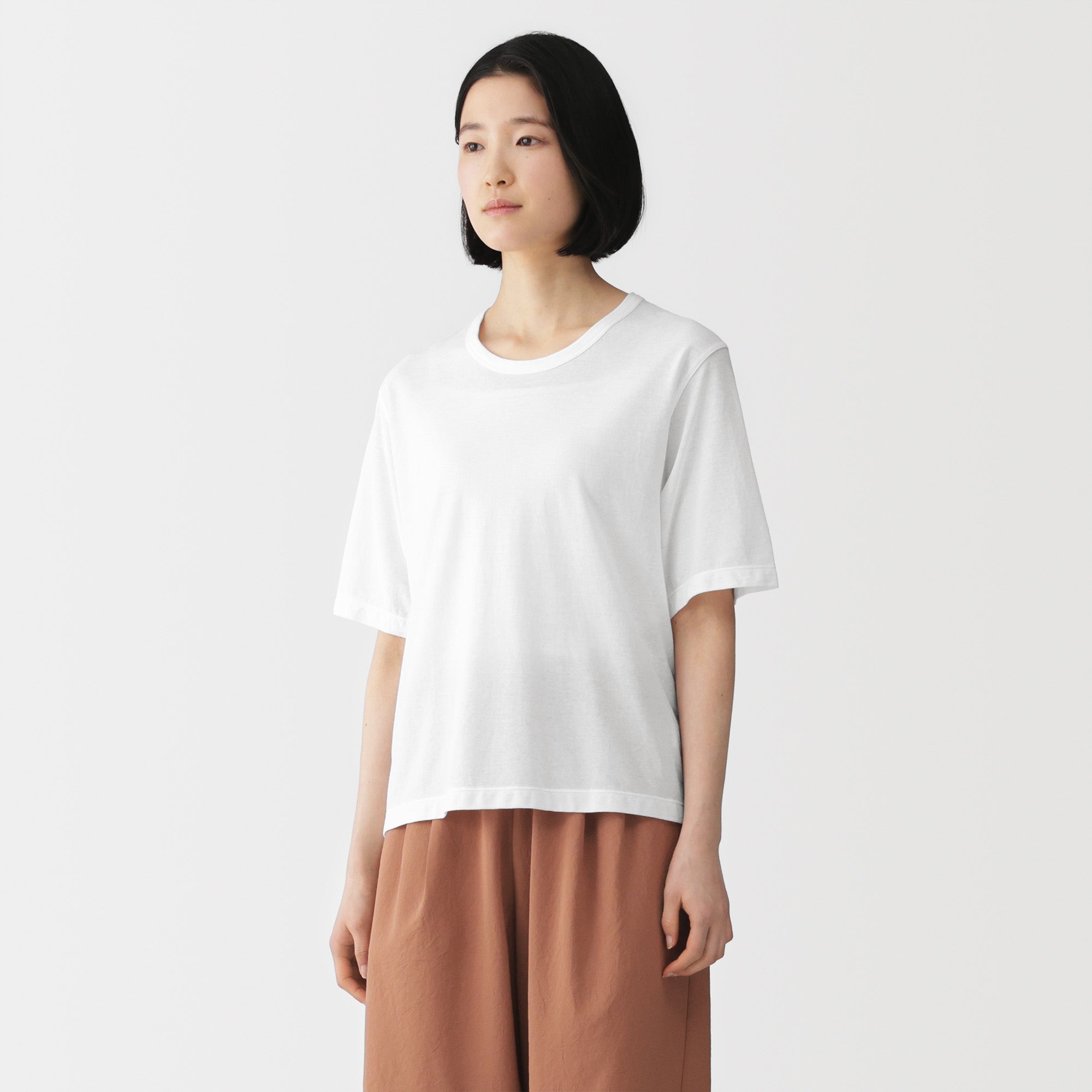 High-Twist Cotton Jersey T-Shirt