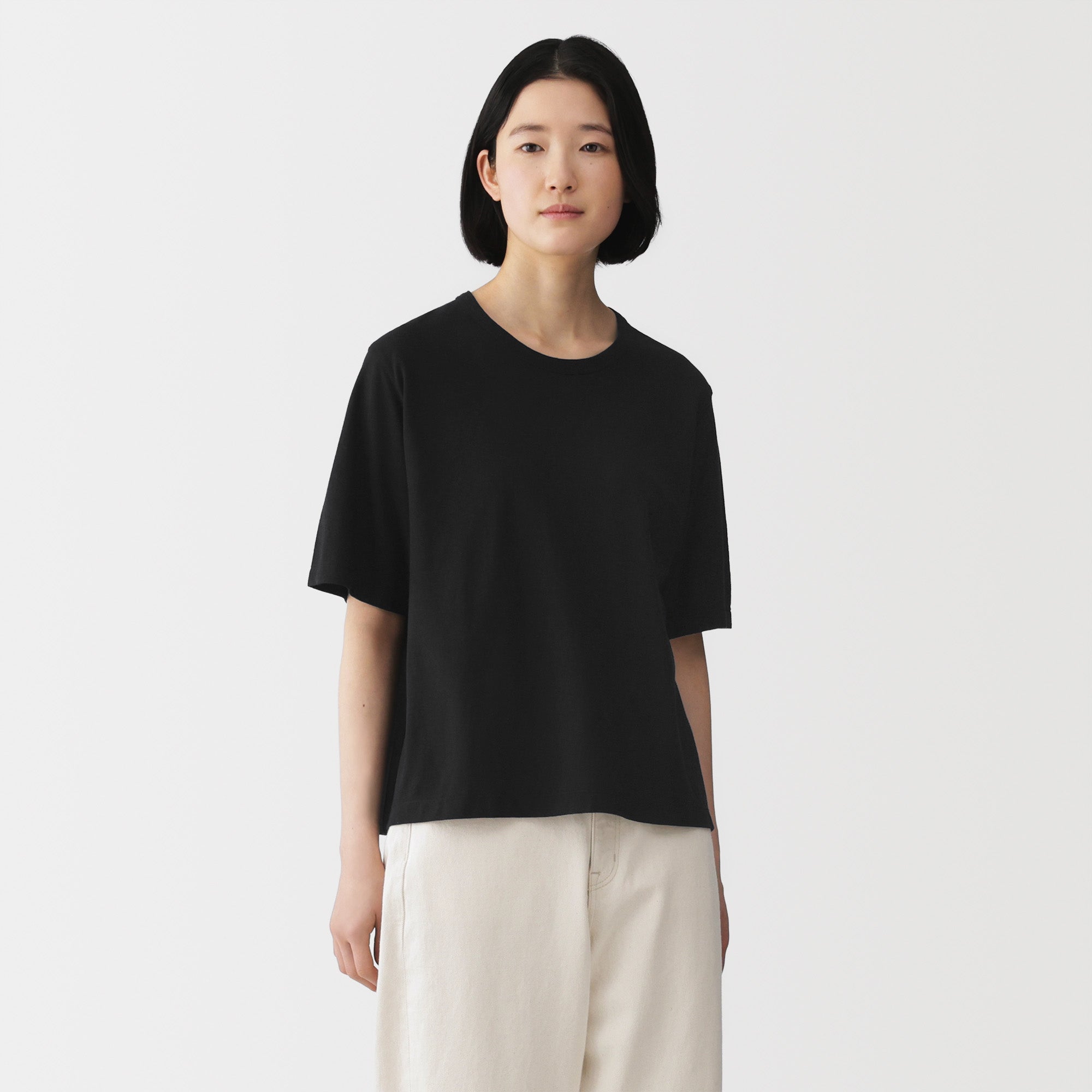 High-Twist Cotton Jersey T-Shirt