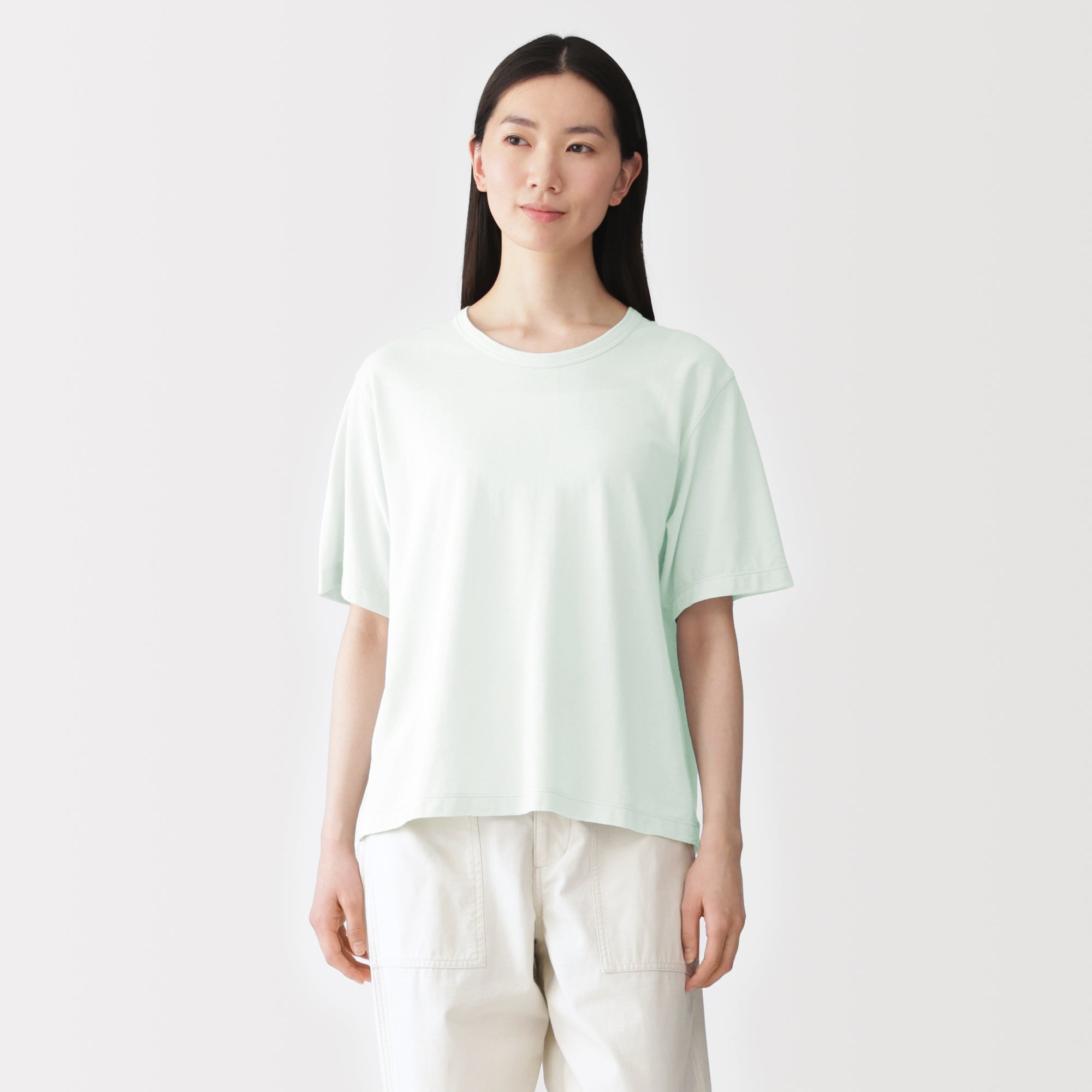 High-Twist Cotton Jersey T-Shirt