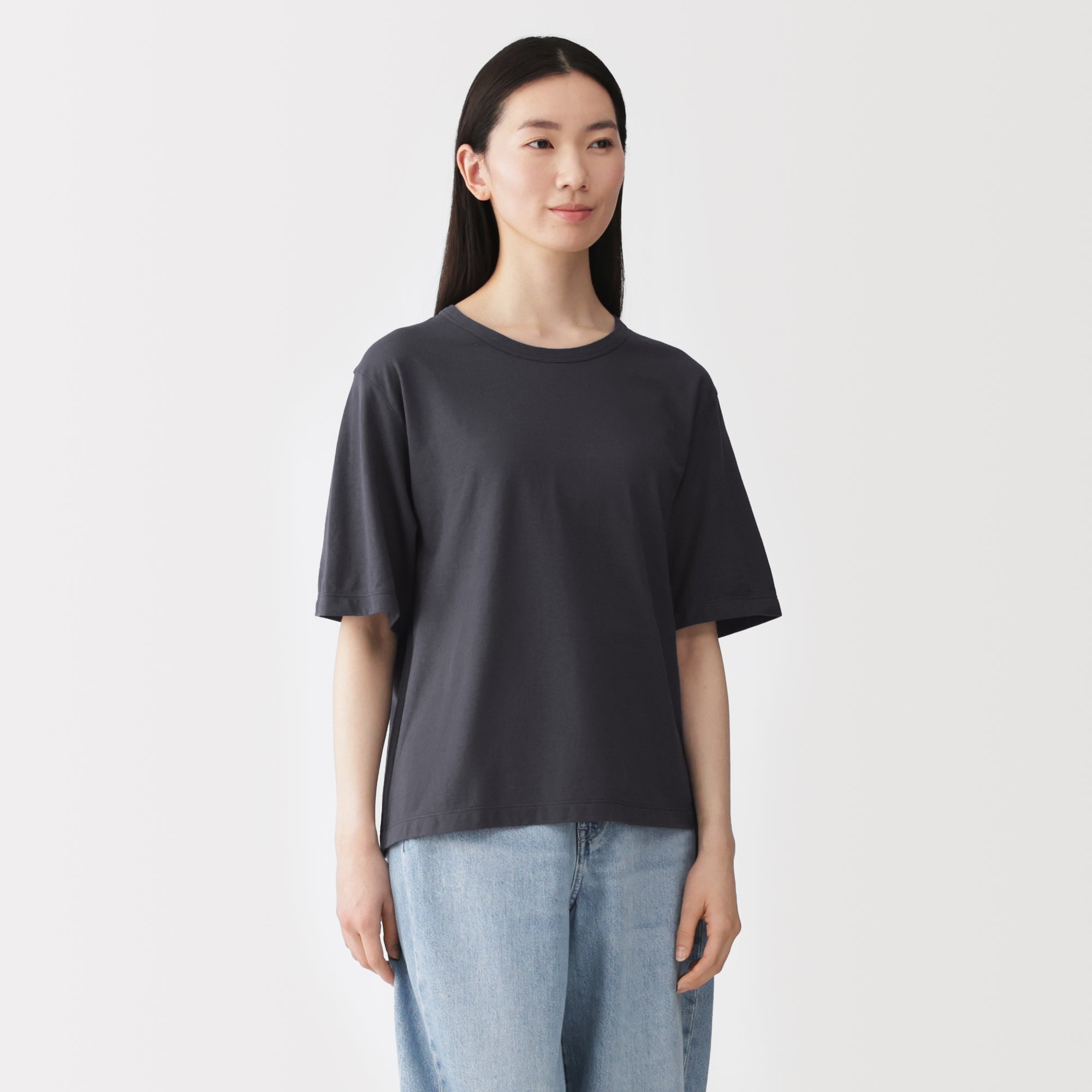 High-Twist Cotton Jersey T-Shirt