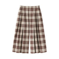Madras Cotton Skirt Pants