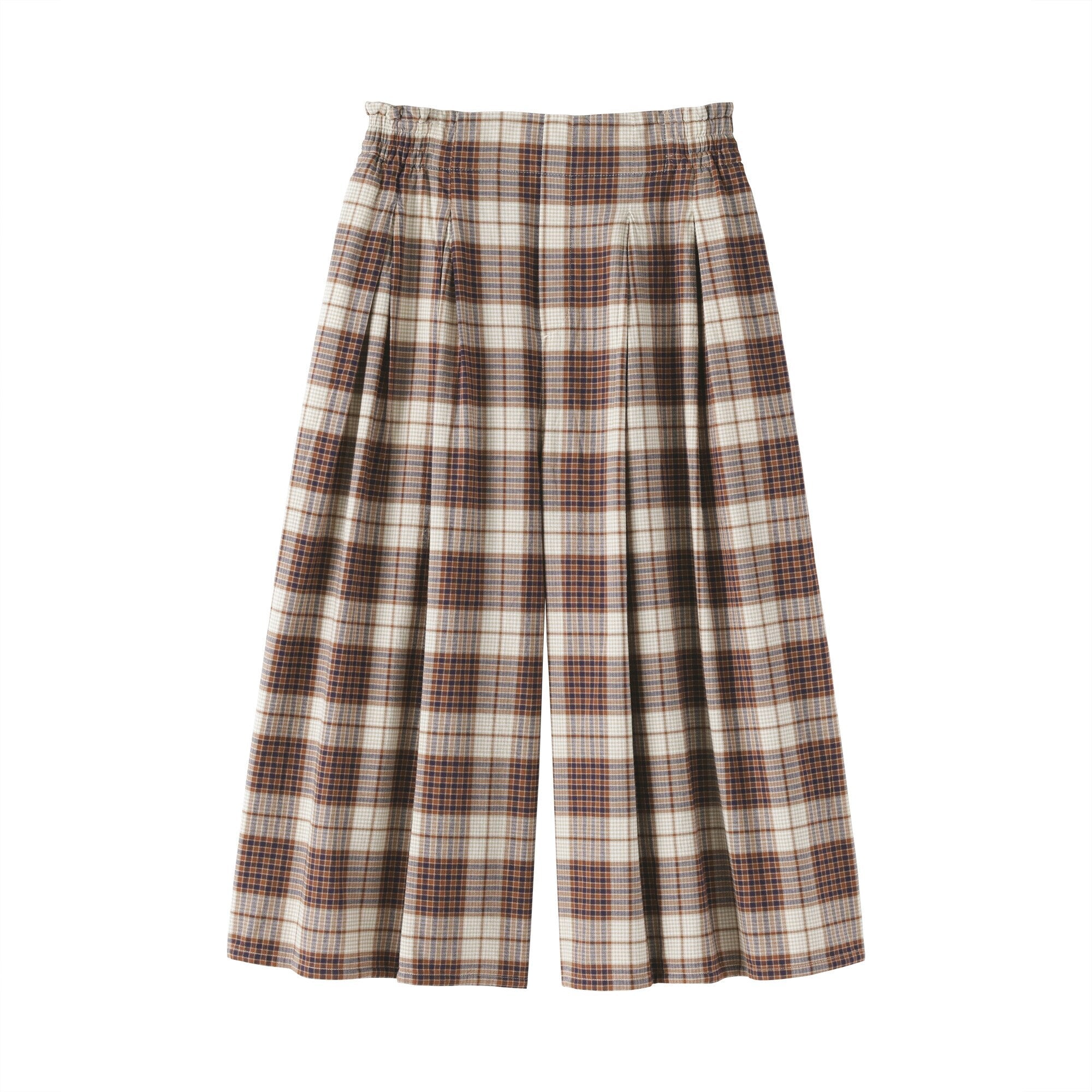 Madras Cotton Skirt Pants
