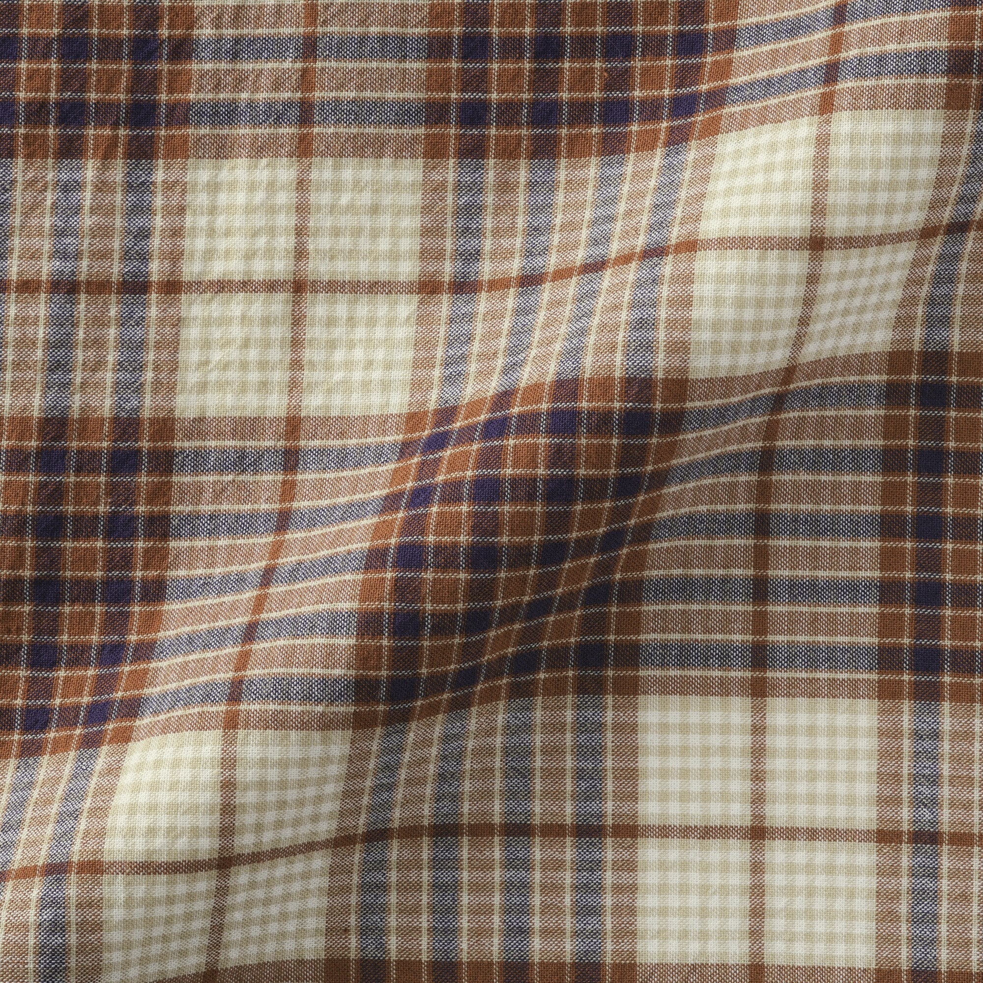 Madras Cotton Skirt Pants
