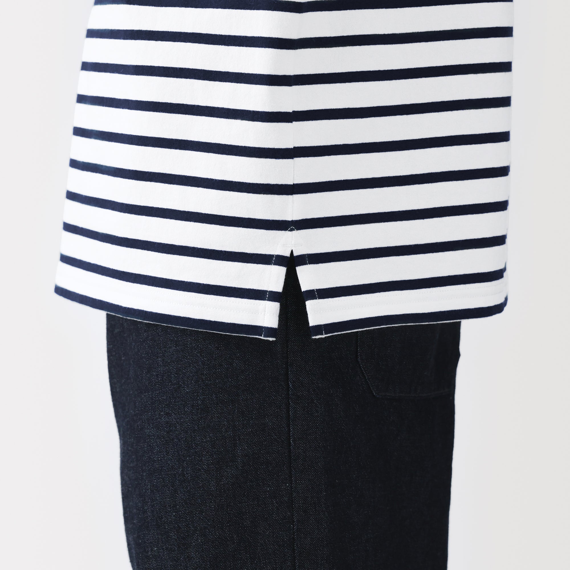 Heavyweight Cotton Boatneck T-Shirt