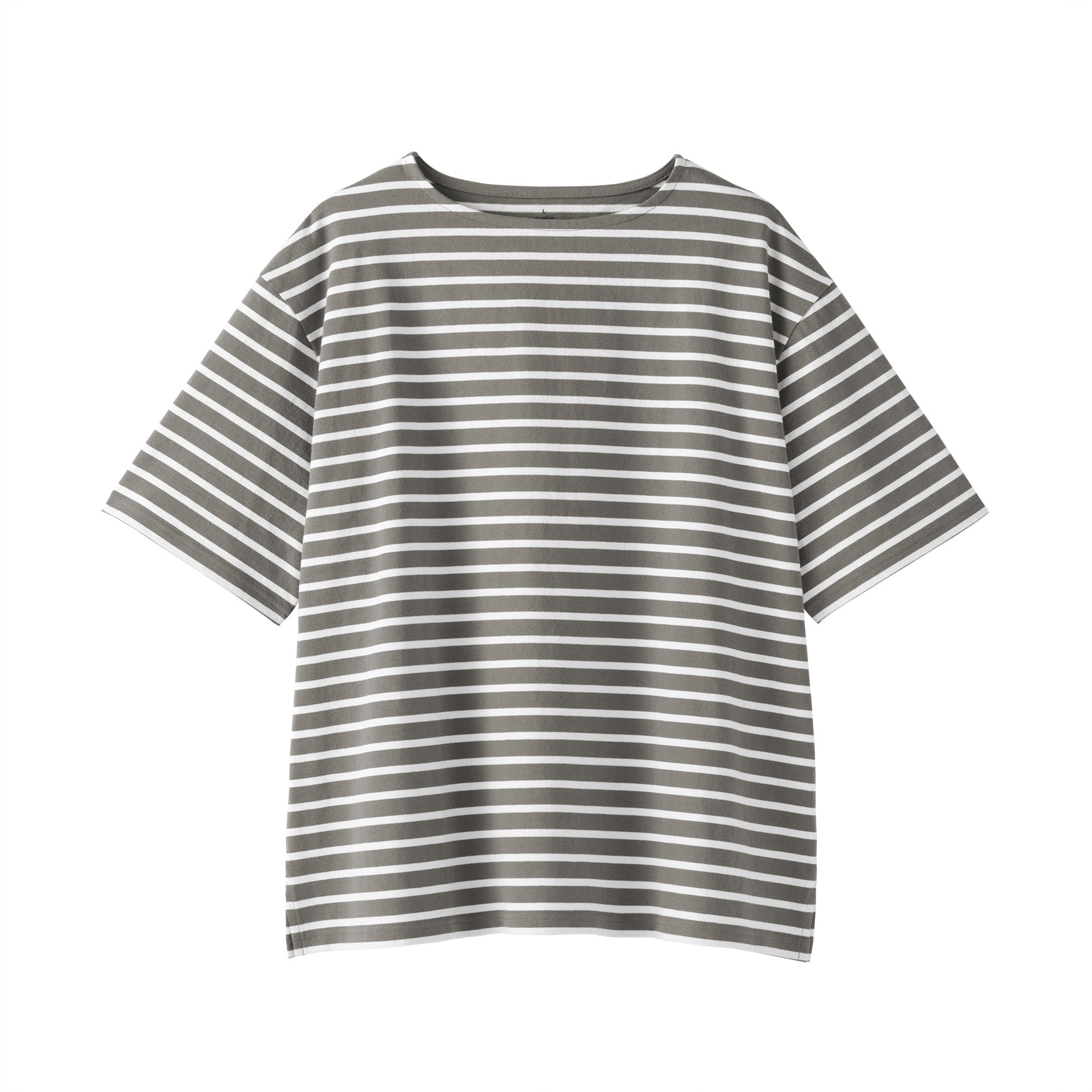 Heavyweight Cotton Boatneck T-Shirt