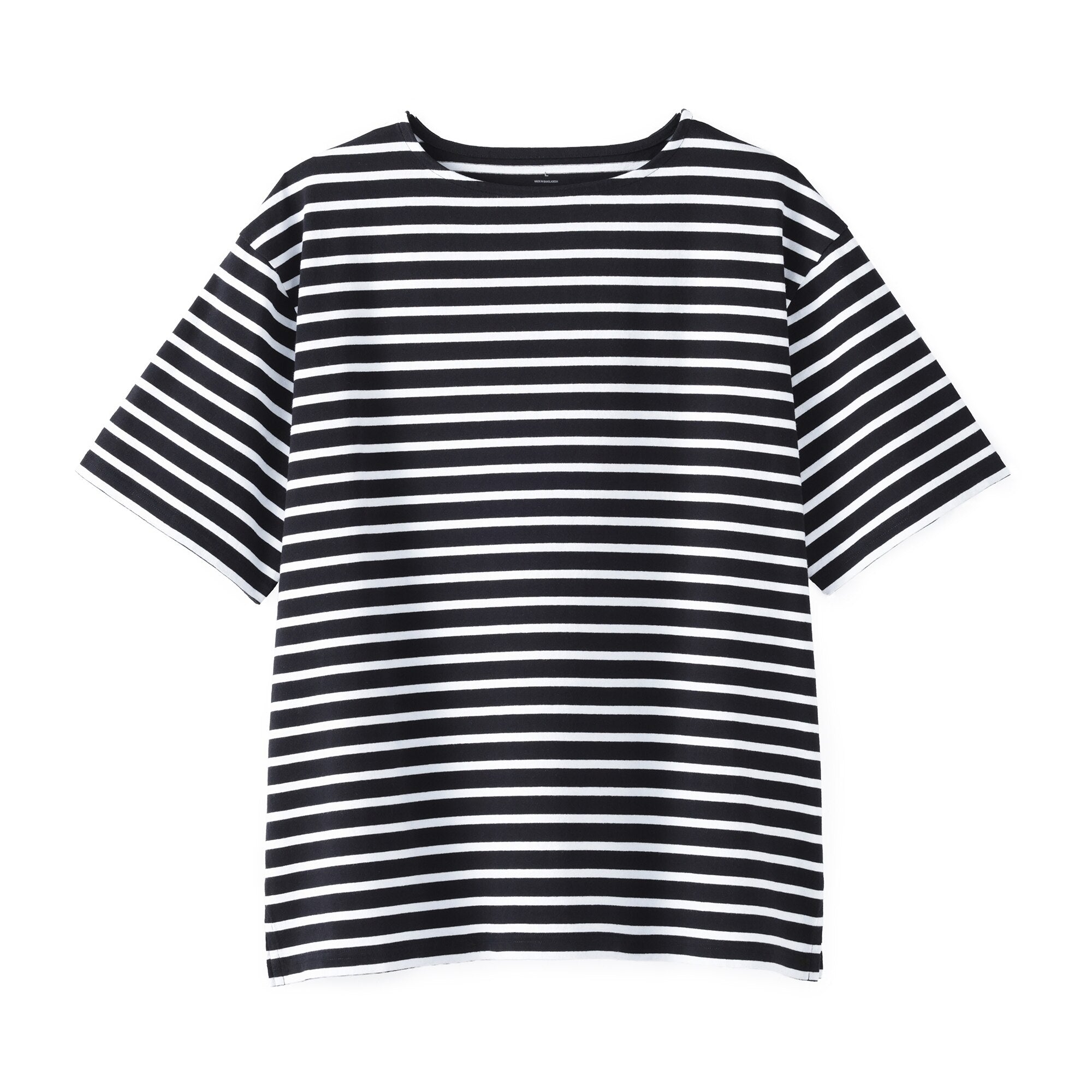 Heavyweight Cotton Boatneck T-Shirt