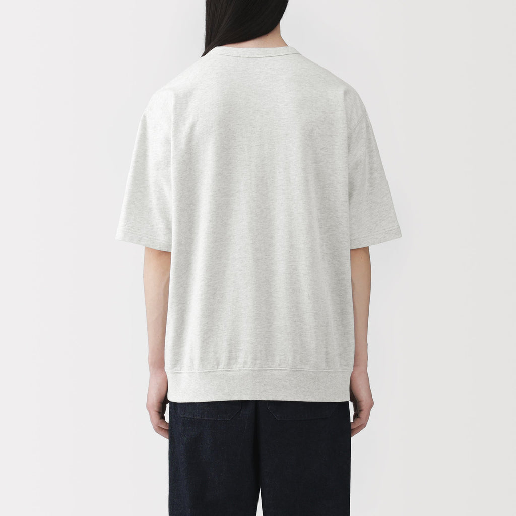 Cotton Half-Sleeve Sweatshirt