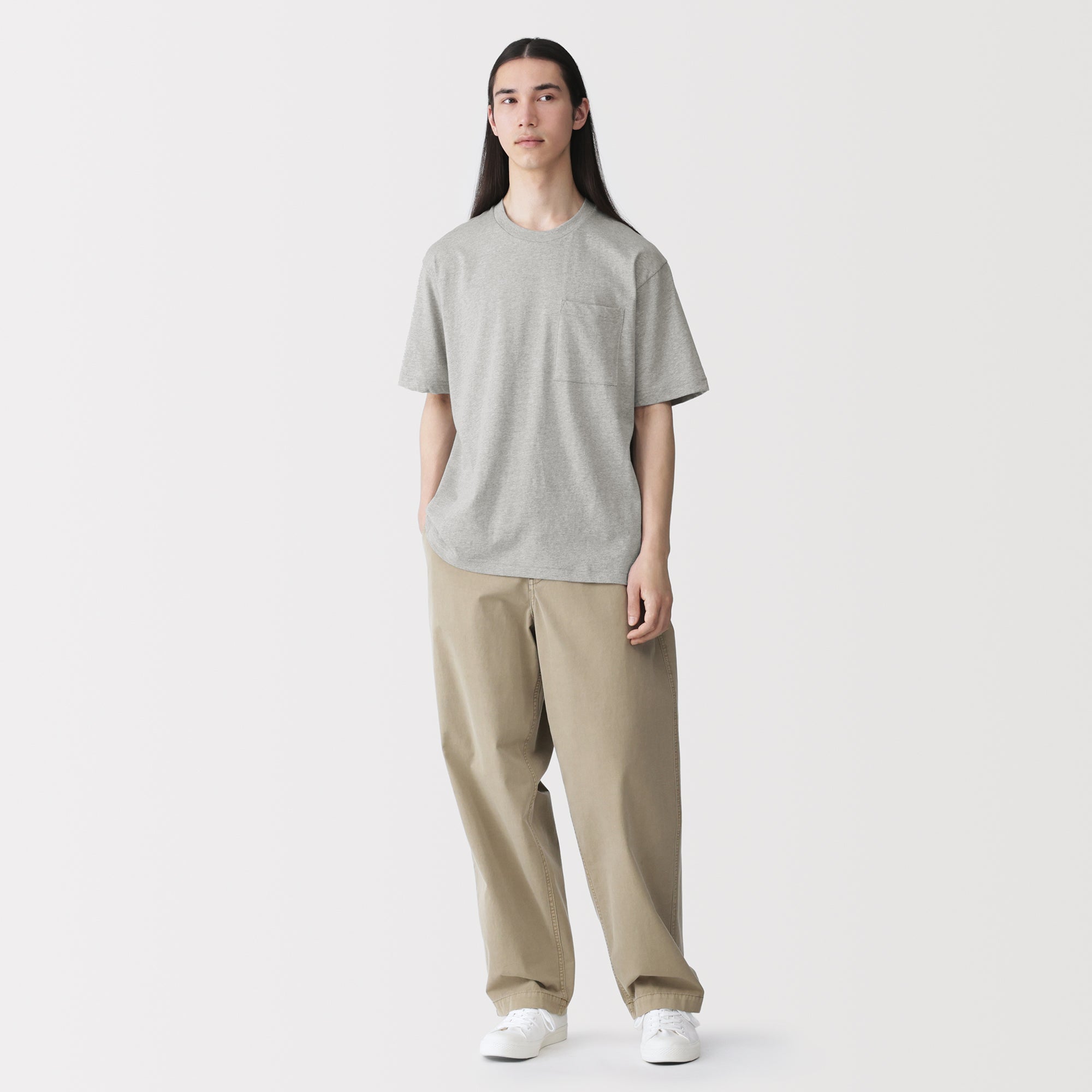 Cotton Jersey Wide T-Shirt