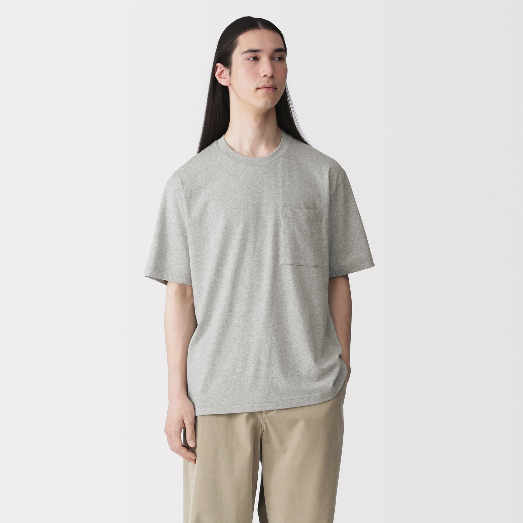 Cotton Jersey Wide T-Shirt