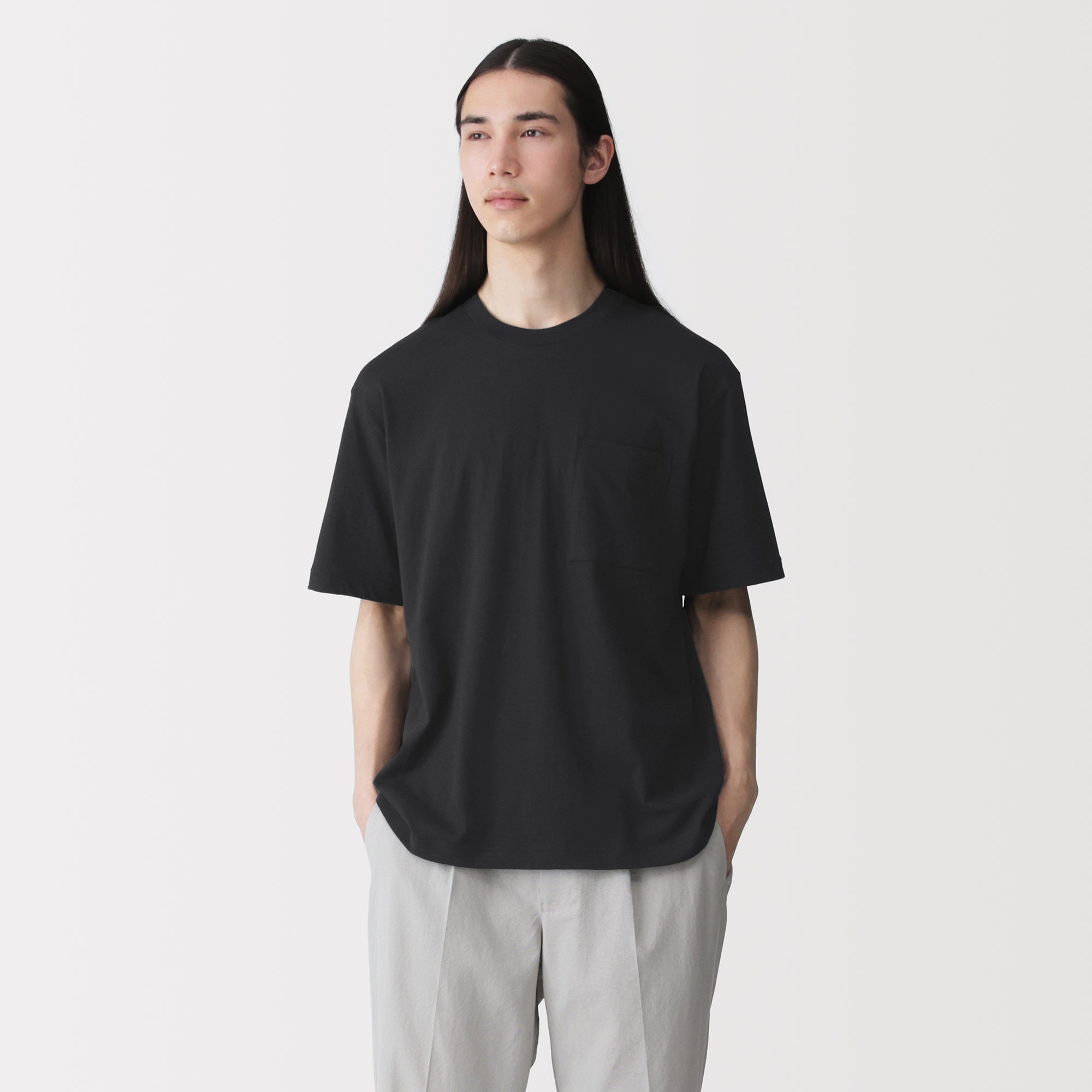 Cotton Jersey Wide T-Shirt