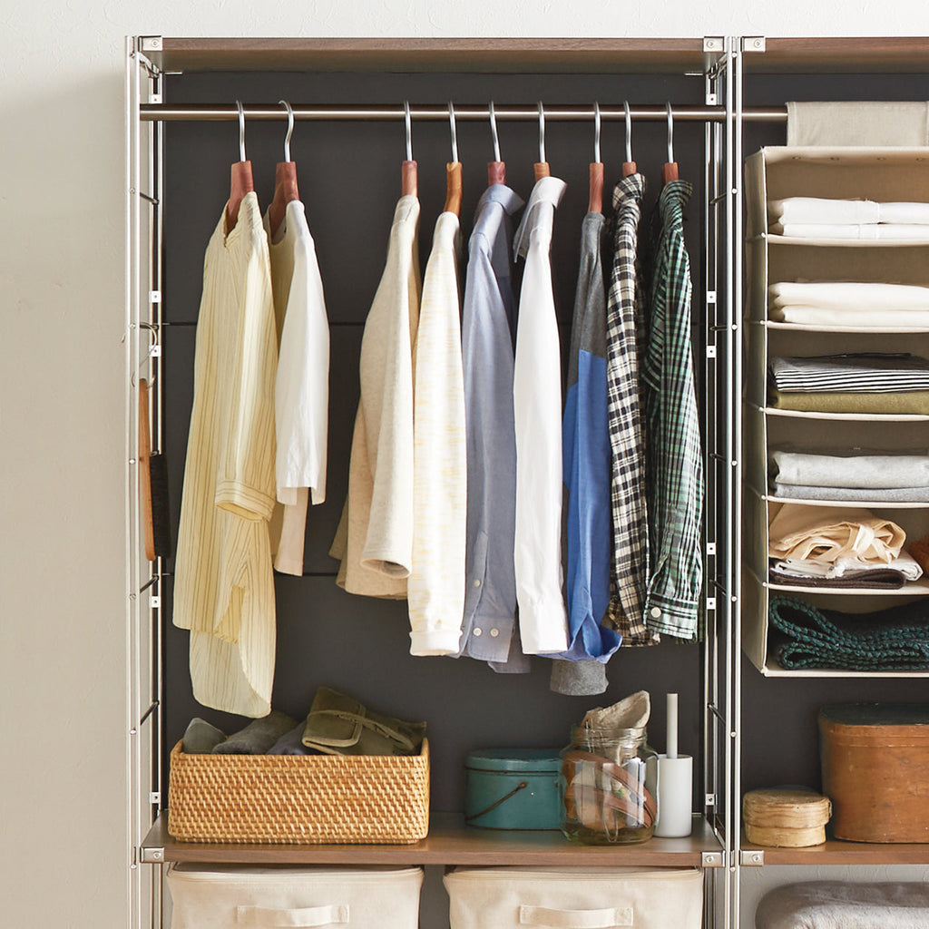 SUS Shelving Unit Wardrobe Bar - Wide
