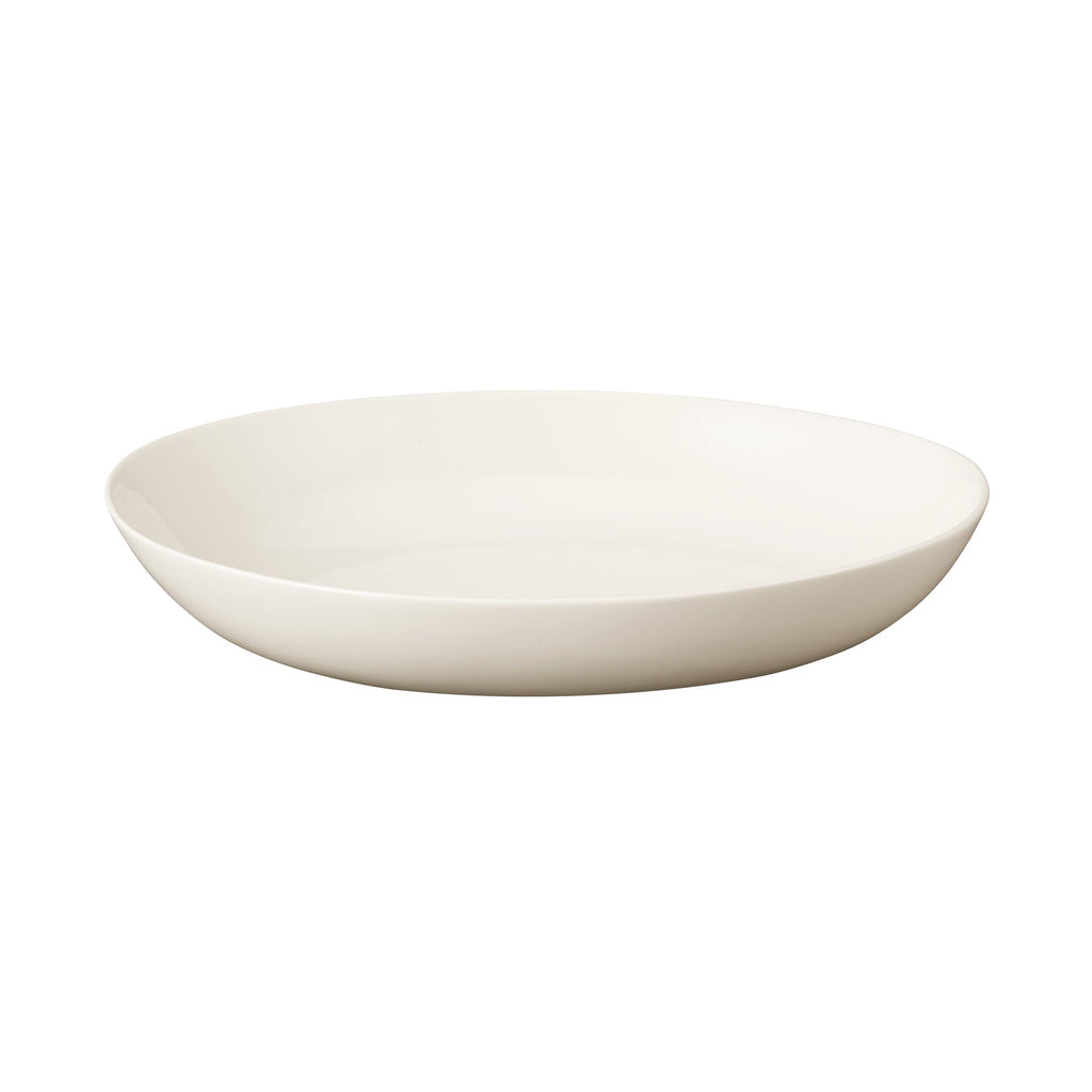 Beige Porcelain Curry and Pasta Dish