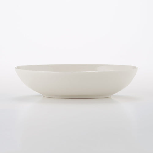 Beige Porcelain Oval Dish