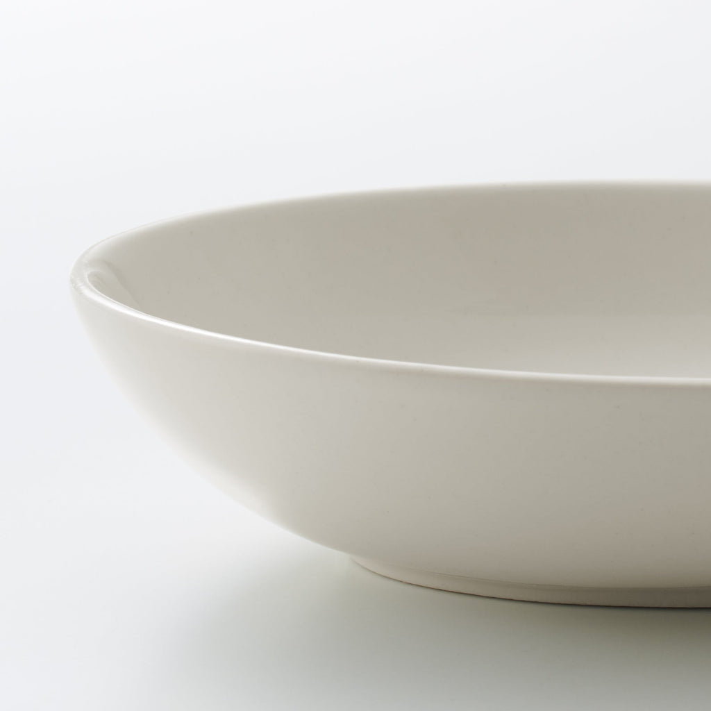 Beige Porcelain Oval Dish