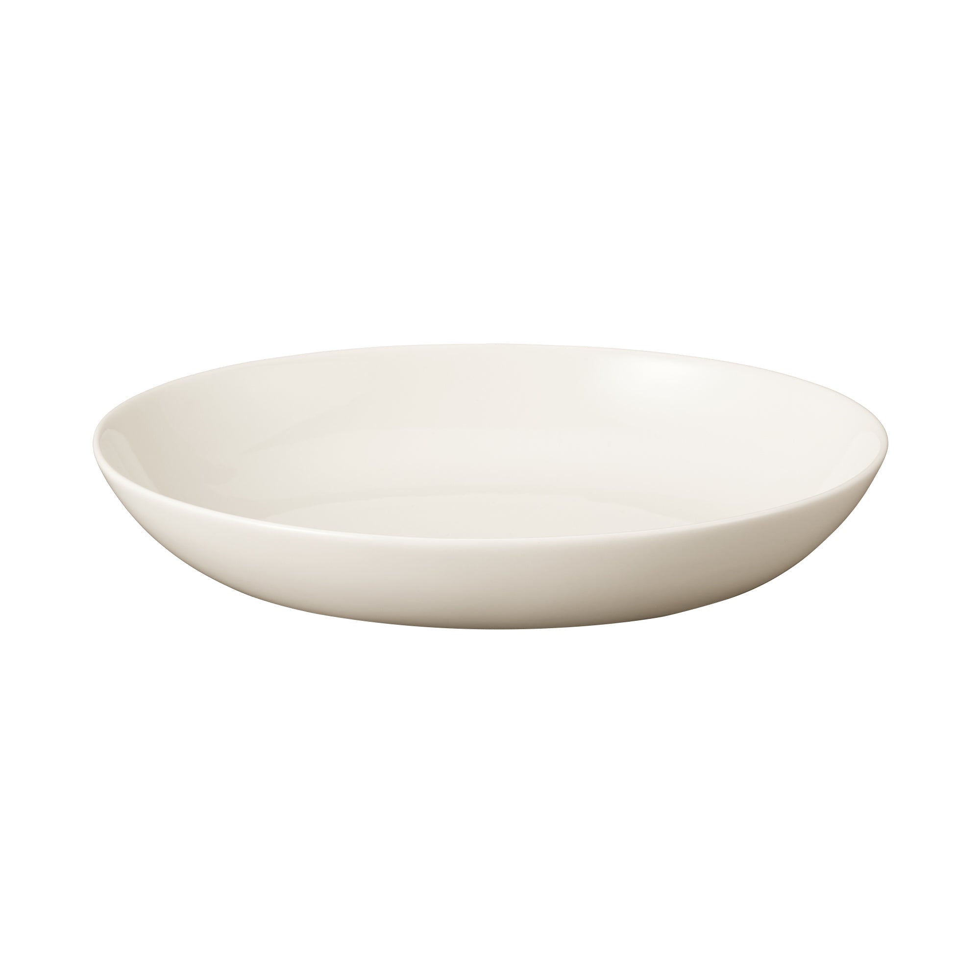 Beige Porcelain Oval Dish