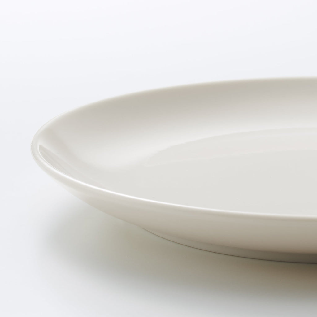 Beige Porcelain Plate