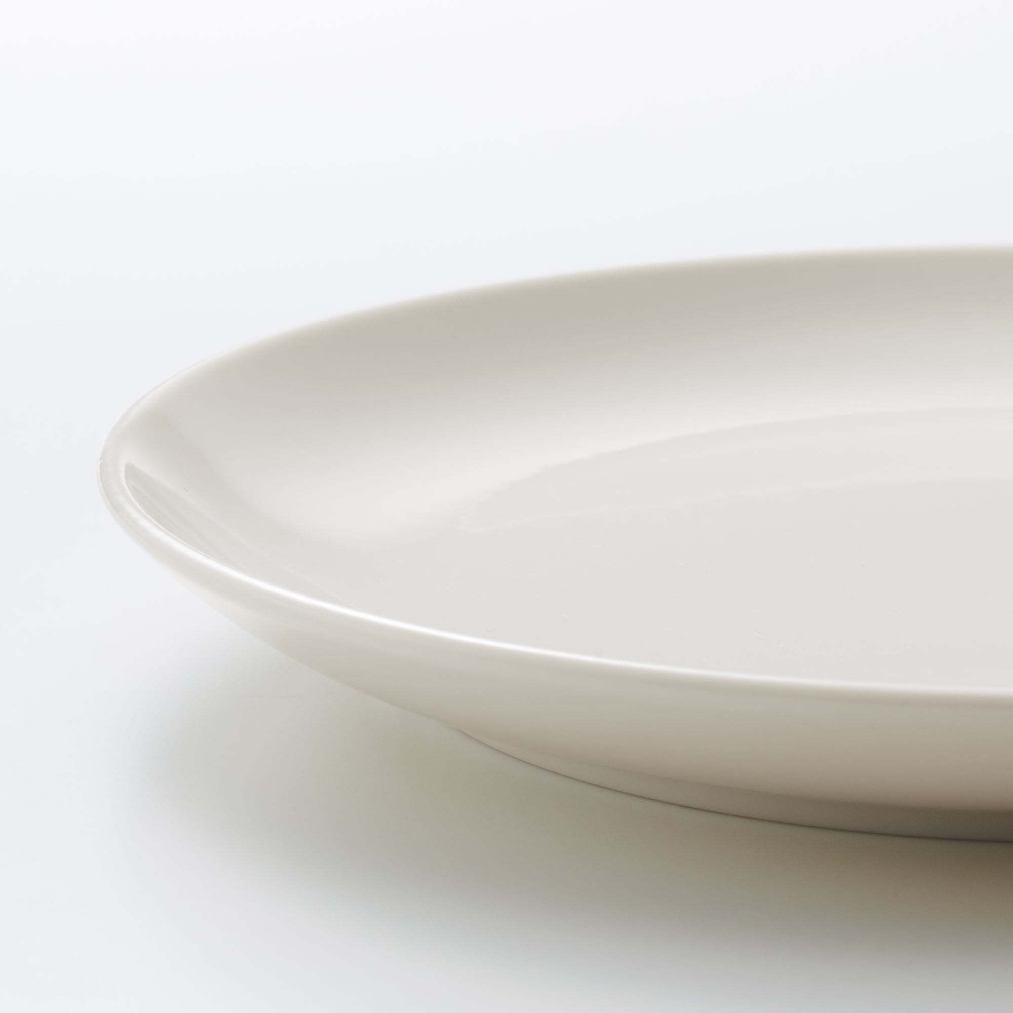 Beige Porcelain Plate