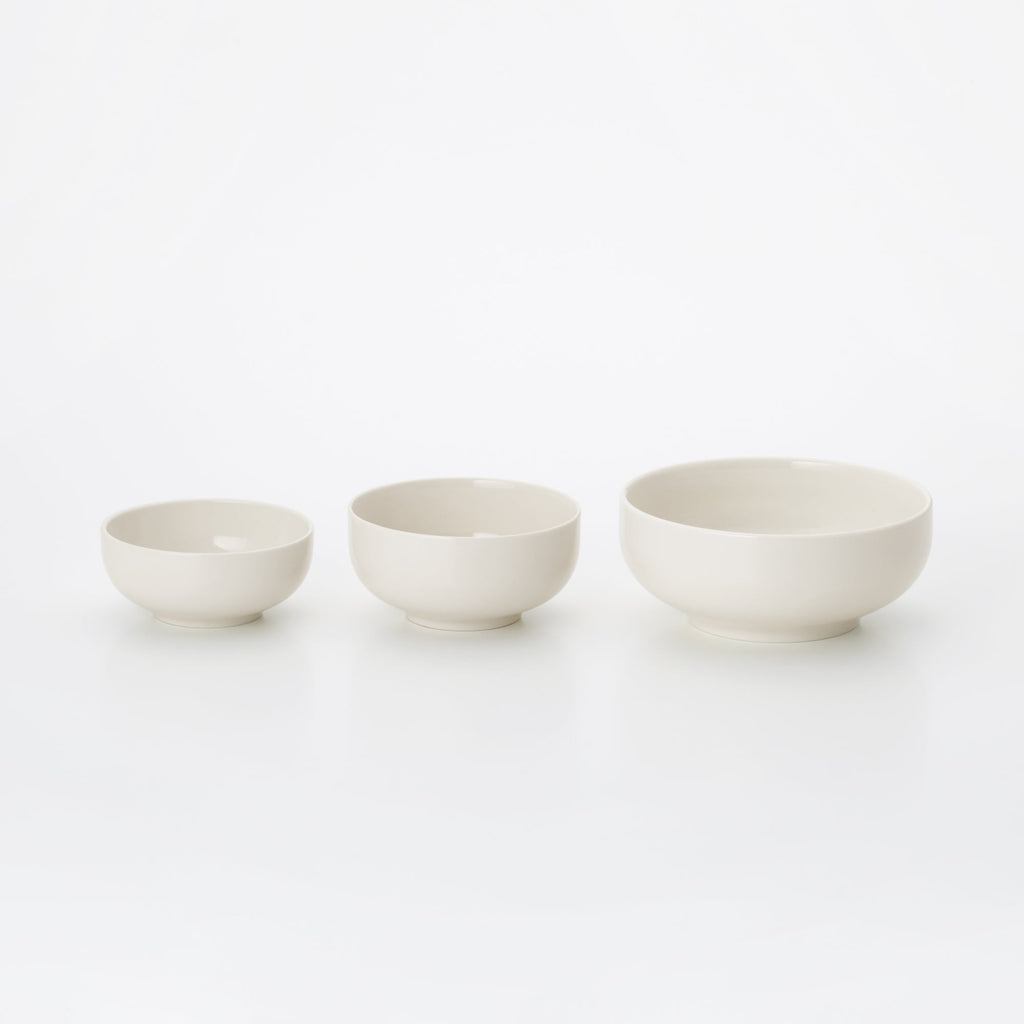 Beige Porcelain Bowl
