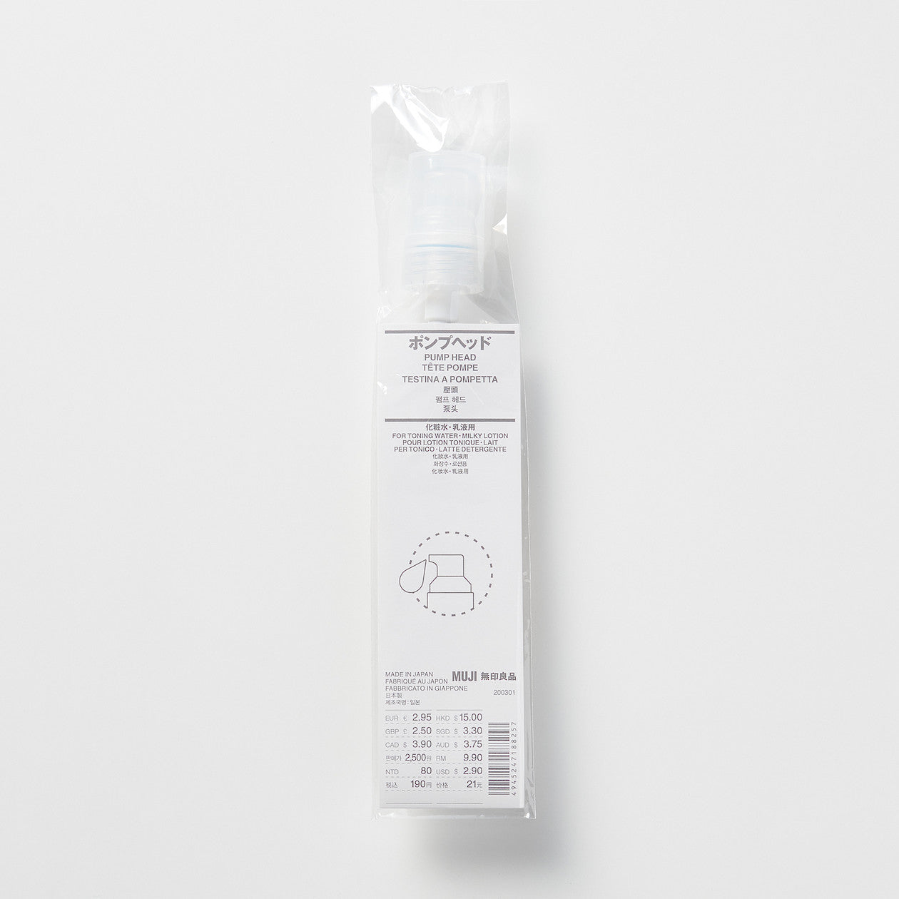 Bottle Head - Pump Type
