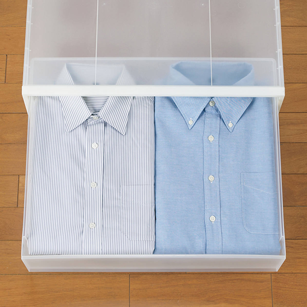 Polypropylene Storage Wide Drawer W21.7 x D17.5