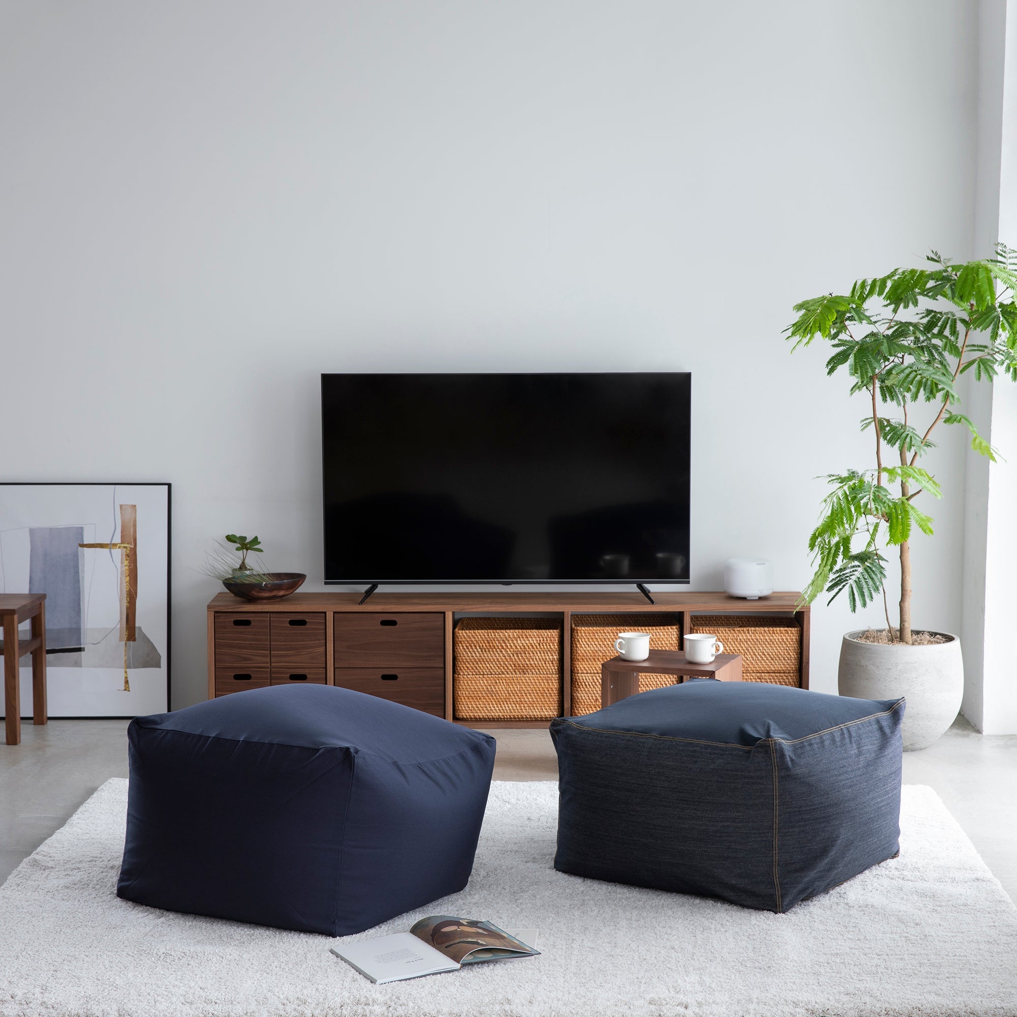 Rattan Rectangular Storage