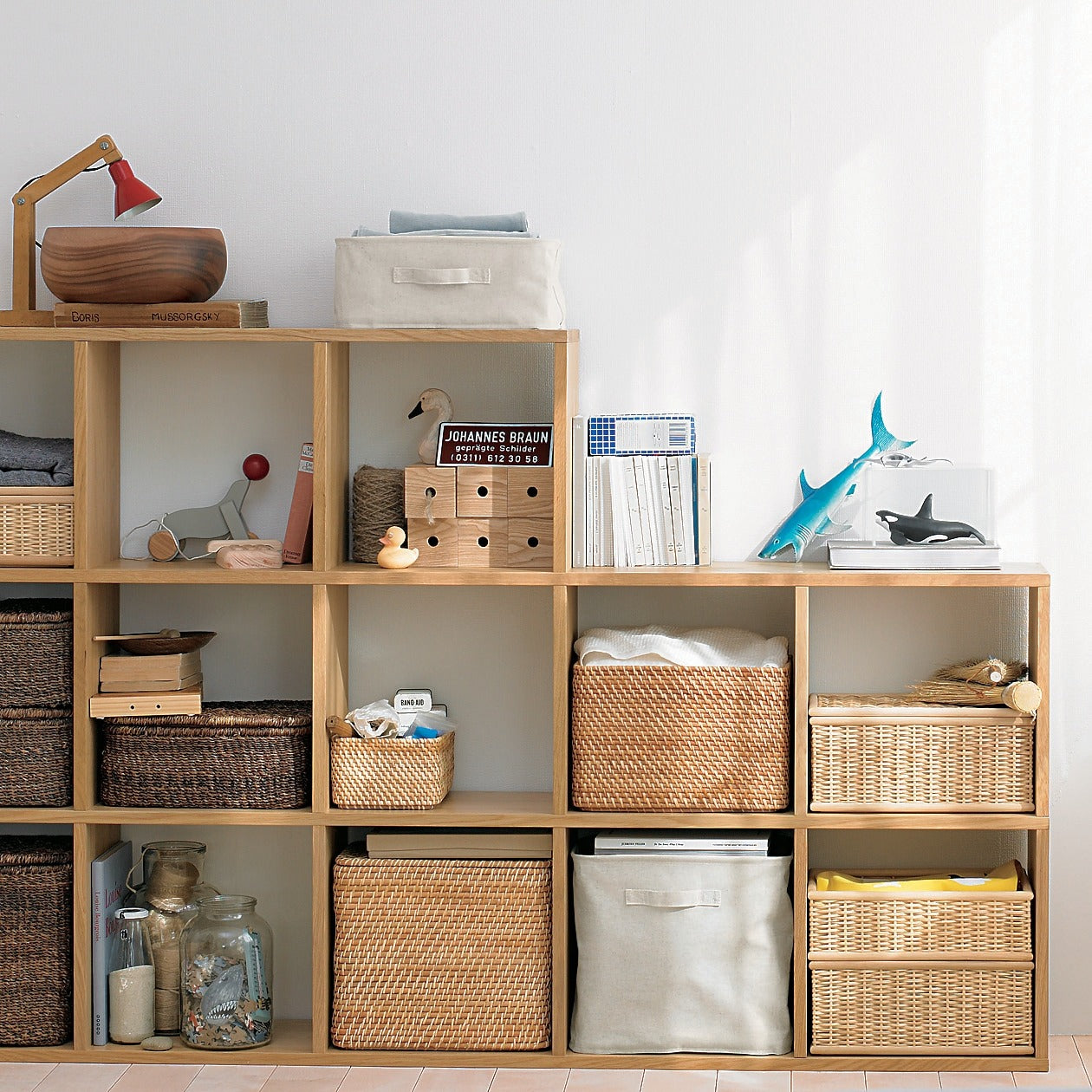 Rattan Rectangular Storage