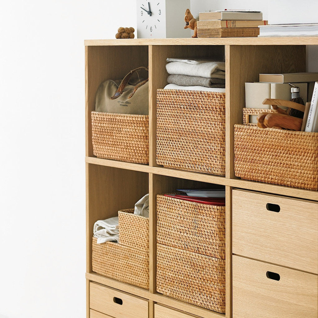 Rattan Rectangular Storage