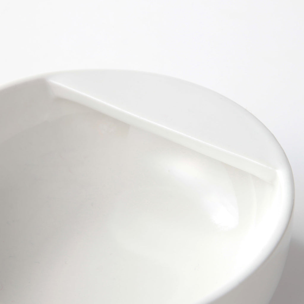 Beige Porcelain Ladle Rest