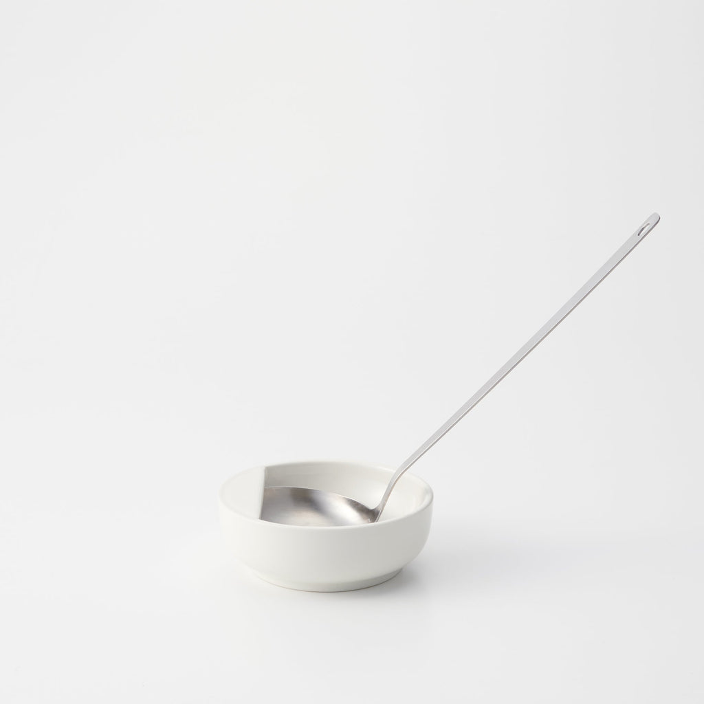 Beige Porcelain Ladle Rest
