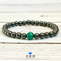 Magnetic Therapy Pain & Ache Relief With Malachite Bracelet