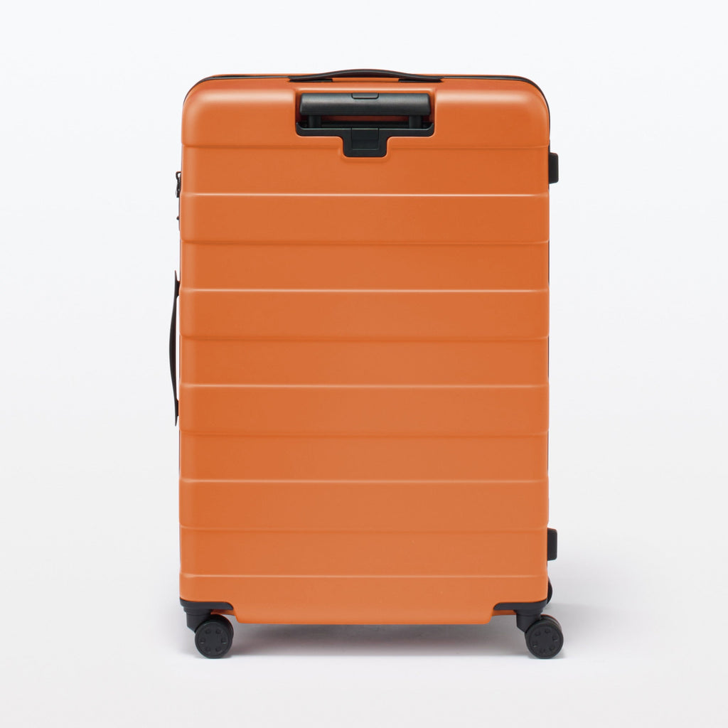 Adjustable Handle Hard Shell Suitcase 105L - Smoky Orange | Check-In