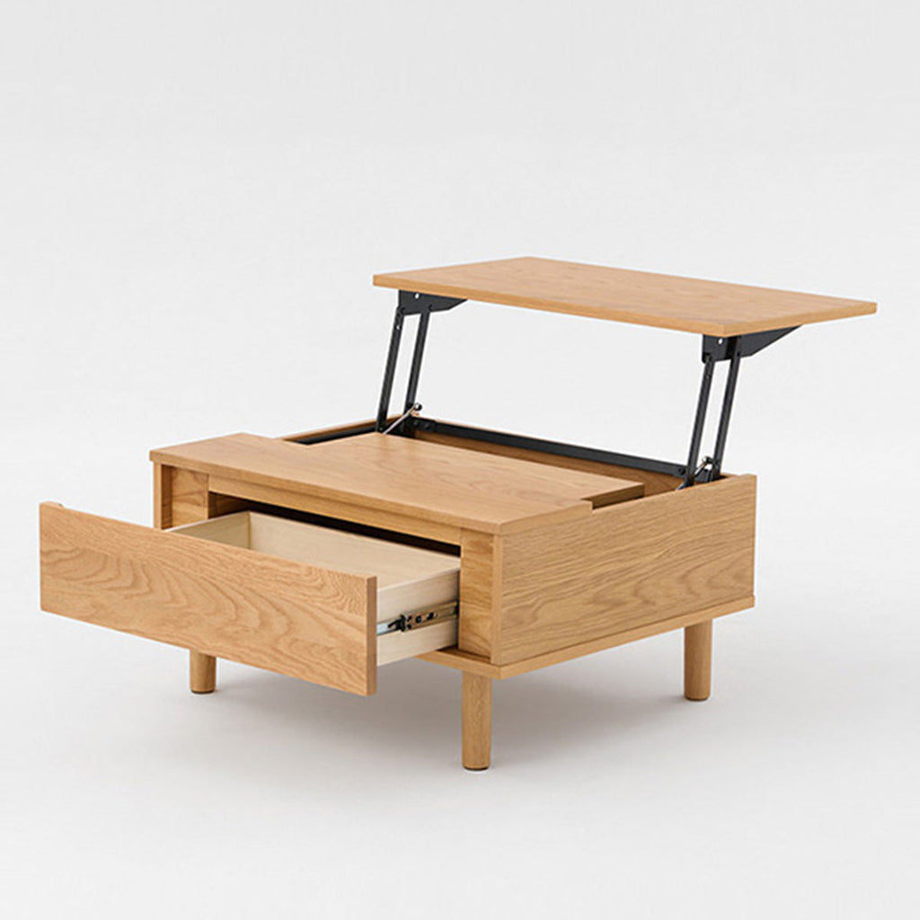 Oak Low Table with Lift Top