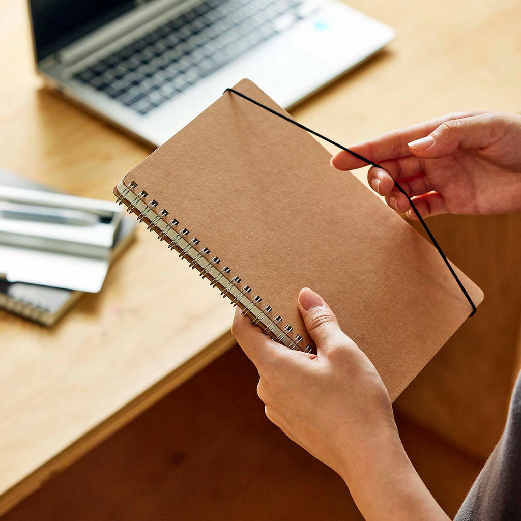 Wirebound Dotted Notebook