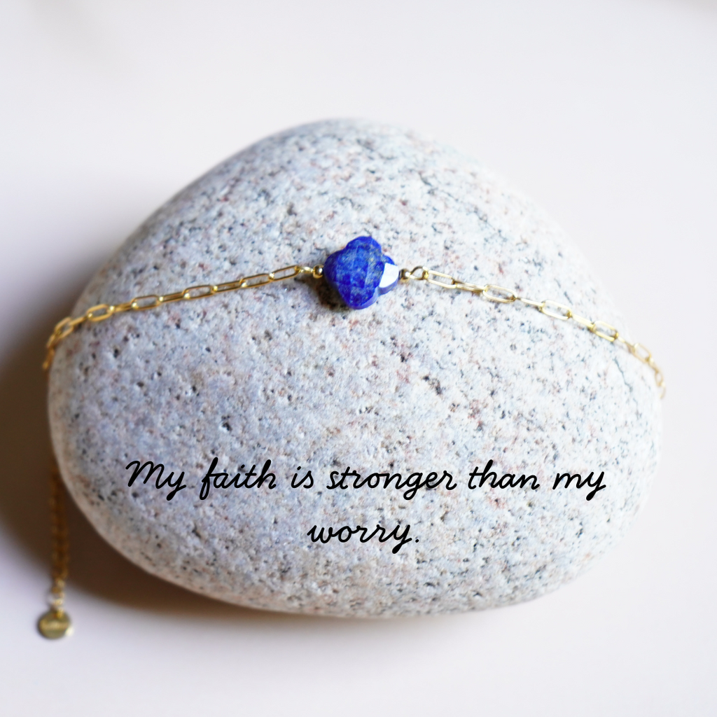 My Faith Is Stronger Than My Worry Bracelet