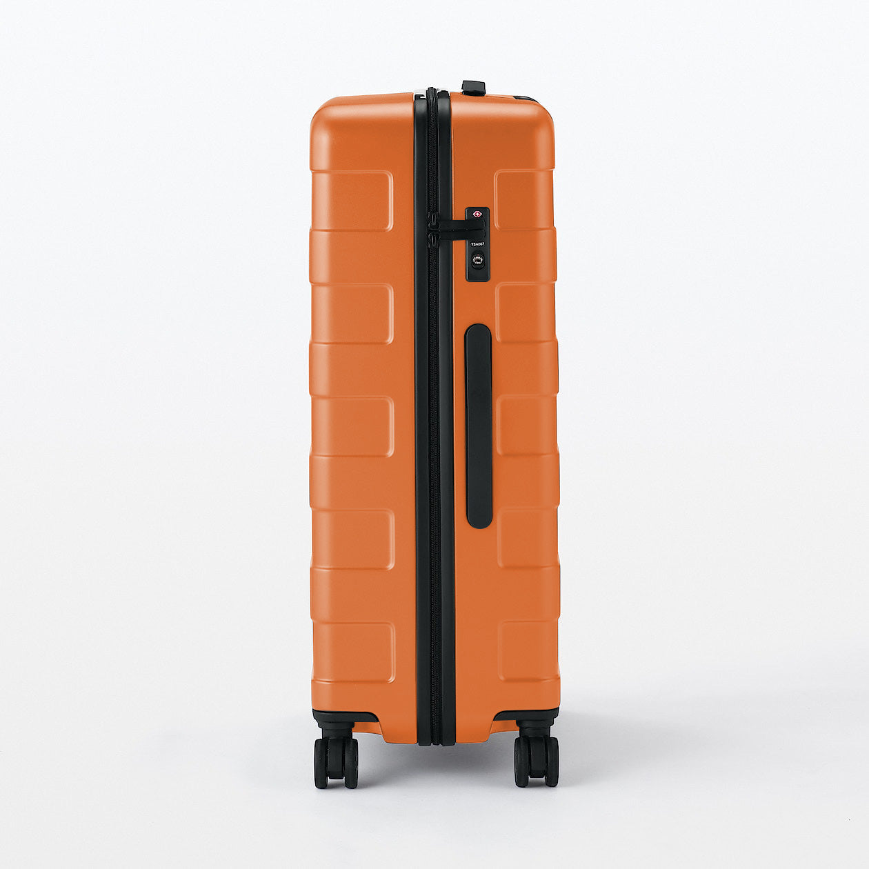 Adjustable Handle Hard Shell  Suitcase 75L - Smoky Orange | Check-In