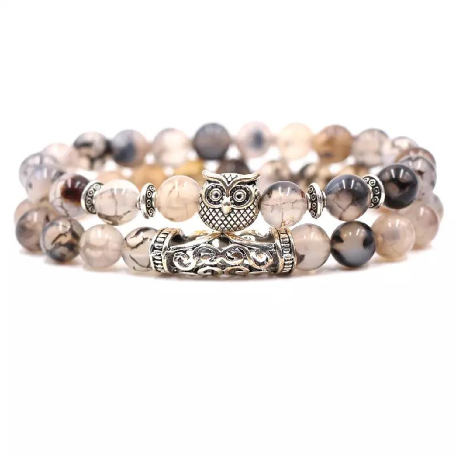 Dragon Vein Agate Vitality Bracelets Pack