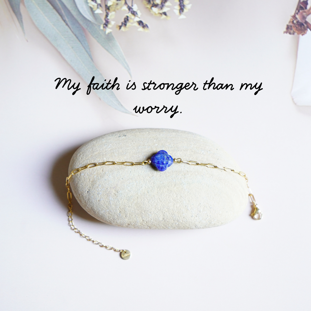My Faith Is Stronger Than My Worry Bracelet